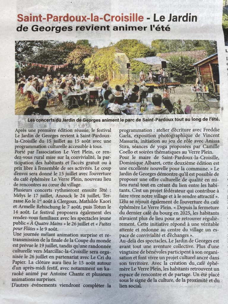 la vie corrézienne du vendredi 26 juin 2026
